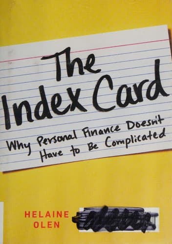 The Index Card cover